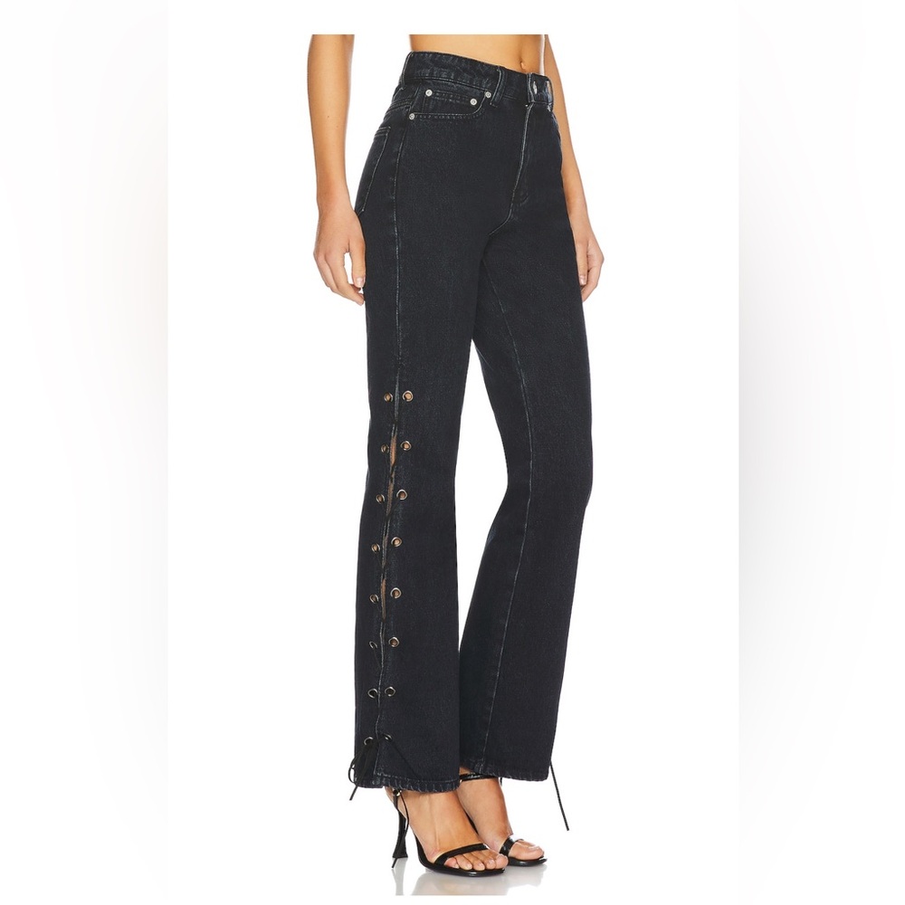 Superdown Lace Up Jeans